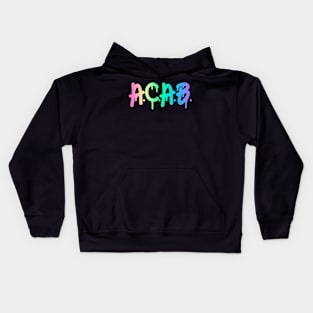 ACAB Rainbow Drip Kids Hoodie